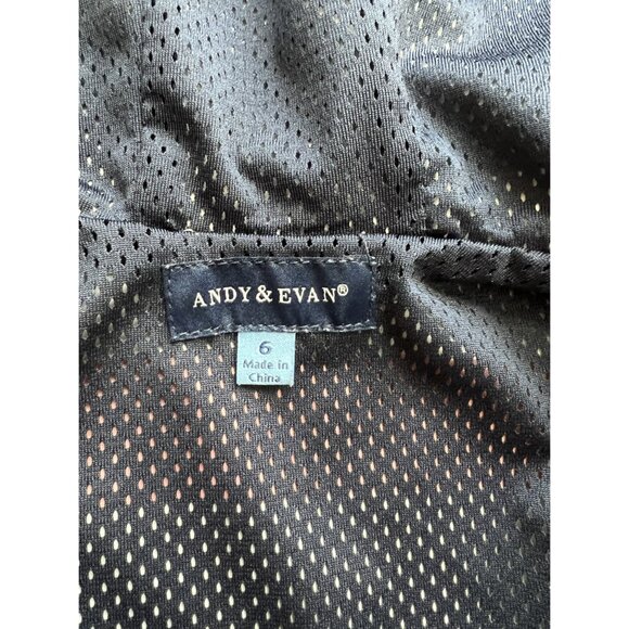 Andy & Evan Boys Striped Hooded Jacket Sz 6 - Picture 7 of 8